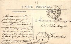 CPA Bordeaux the door of Salinieres