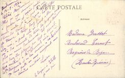 CPA Bordeaux View taken of the Tower St Michel