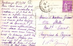 CPA Bordeaux Places Quincunxes the columns rostrales