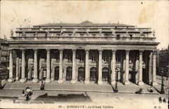 CPA Bordeaux the large theater