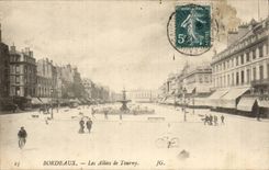 CPA Bordeaux alleys of Tourny