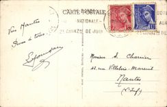 CPA Bordeaux the public garden