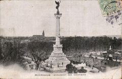 Bordeaux CPA Monument of the Of Gironde ones