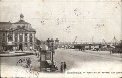 Bordeaux CPA Places Stock Exchange the quays