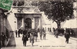 Toulon CPA Gate of the arsenal
