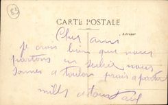 Toulon CPA 5th deposit of the crews of the fleet the bus shelter