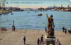 Toulon CPA marine engineering and the exit of the port