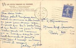 Picturesque Toulon CPA Scenes of the market of the Lafayette course