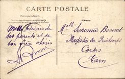 Toulon CPA Catastrophe of freedom the Navire on September 25th 1911 made 400 victims (boat)