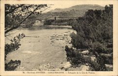 Surroundings of Escaped Hyeres CPA Carqueiranne of bay of Pradon