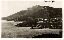 Le Trayas CPA Vue generale et le Cap Roux