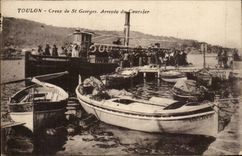 Hollow Toulon CPA of St Georges Arrival of the mail