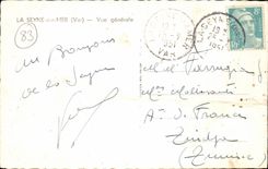 La Seyne CPA Vue generale