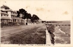 Hyeres CPA der Strand der Weg des Strandes