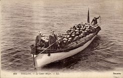Toulon CPA the officers' lifeboat (marine)