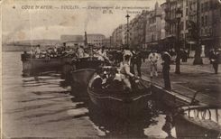 Toulon CPA Loading of the persons on leave