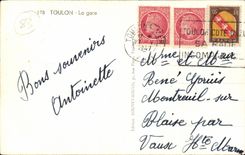 Toulon CPA Train station