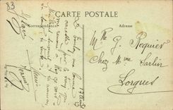 Toulon CPA Morillon Barracks of colonial artillery (militaria)