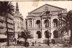 Toulon CPA the theater and the savings bank