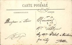 Toulon CPA Places Allee freedom of the palm trees