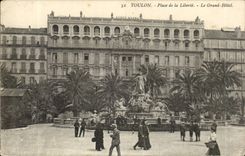 Toulon CPA Places freedom the large hotel