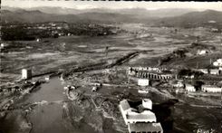 Frejus after the catastrophe Low valley of Reyran and district of arena