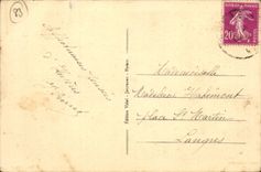 Hyeres Palmen CPA die Godillot auftraten