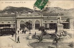 Toulon CPA Train station PLM