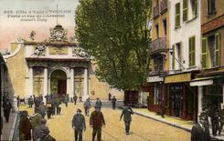 Toulon CPA Gate and street of the arsenal