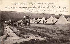 Le camp de Chibron pres Vignes CPA 