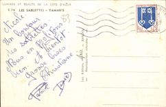 CPM Les sablettes Tamaris