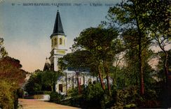 Saint Raphael Valescure cPA L'eglise anglicane