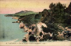 Cap Brun CPA Vue des rochers de Sainte Marguerite