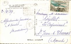 MODERN CARD Souvenir of co Maxime