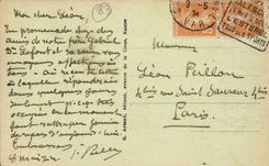 CPA Saint Raphael Cornice of the esterel the ground lion