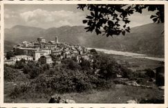 Gattieres CPA Ansicht und das Tal des VAr