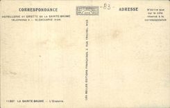 Saint-Maximin-the-Sainte-balsam - Hotel trade and Cave - St Zacharie - CPA