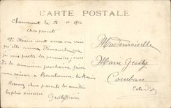 Le Havre - nationale Liga gegen Alkoholismus - Raum der Markierungsfahne CPA (Spiritus militaria)