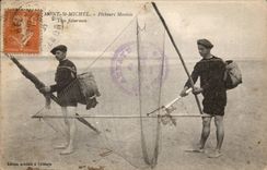 Mont Saint Michel - the Montois Sinners - The Fisermen - CPA TOP