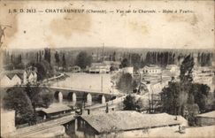 Chateauneuf - Sight on Charente - Factory has Feutre - CPA