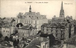 Niort - Seen from of the Keep - CPA