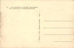 Niort - ISCED Hopitaliere - Overall picture of the Hospital Sanatorium CPA