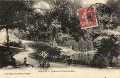 Cognac - Town hall - Garden CPA