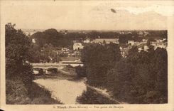 Niort - Seen from of the Keep - CPA