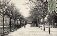 Niort - Allee high of the Garden of the Breach - CPA