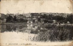 Angouleme - Le Port et la Ville CPA 
