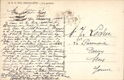 Angouleme - Vue Generale CPA 