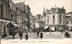 Angouleme - La Place Saint Martial CPA 