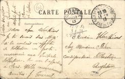 Boulogne on Sea - Boat of Folkestone CPA