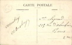 Boulogne on Sea - Setting Sun - setting sun CPA